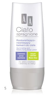 Rozświetlająco-nawilżający balsam do ciała AA Ciało Spragnione Oceanic, 200 ml