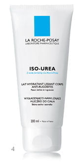 Wygładzająco-nawilżające mleczko do skóry suchej i szorstkiej Iso-urea La Roche Posay, 200 ml
