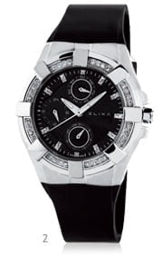 2. Zegarek na skórzanym pasku, model E009-L029 (Elixa, 390 zł, w salonach Apart) 