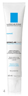 4. Krem Effaclar Duo o podwójnym działaniu – redukuje zmiany zapalne i zmniejsza zaskórniki (La Roche-Posay, 40 ml, ok. 50 zł)