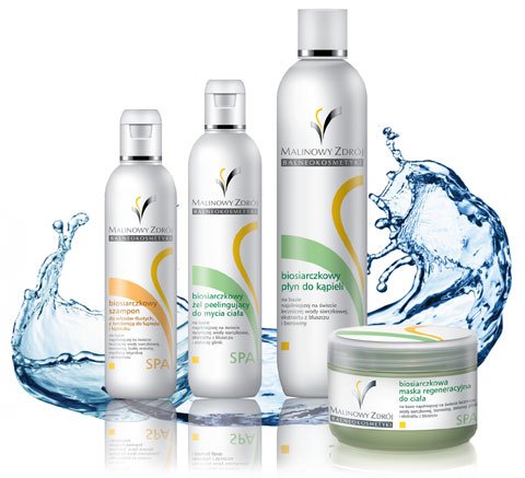 Kosmetyki zostały stworzone dzięki inicjatywie Hotelu Medical SPA Malinowy Zdrój w Solcu Zdroju (www.malinowyzdroj.pl), który lecznicze własności wody siarczkowej wykorzystuje do zabiegów. Ceny: 28-36 zł.