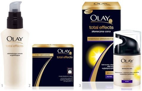 Linia odmładzająca Total Effects Olay