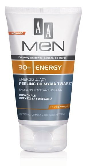Energizujący peeling do mycia twarzy (150 ml, 17 zł) , AA MEN, Oceanic