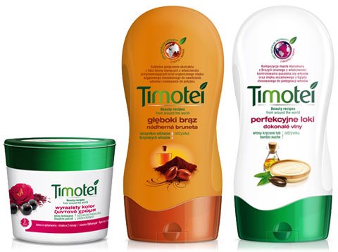 Odżywki i maski Timotei