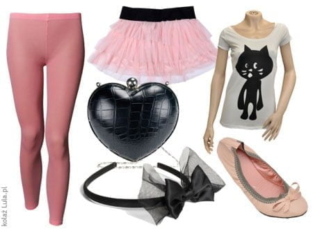 styl na baletnicę, moda