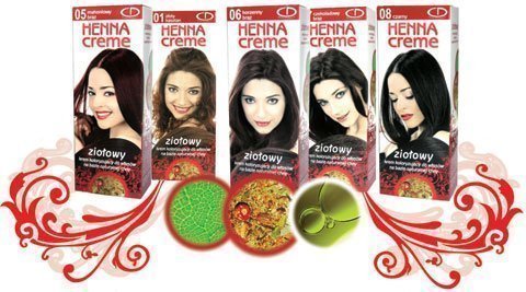 Delia Henna Creme, krem do koloryzacji włosów