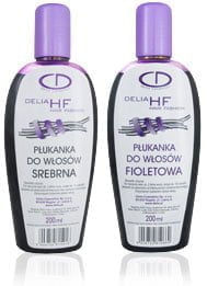 płukanki do włosów Delia