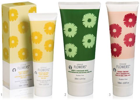 Mineral Flowers, kosmetyki