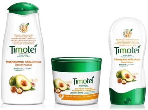 Szampon, odżywka, maska Intensywna Odbudowa Timotei