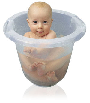Wiaderko do kąpieli Tummy Tub