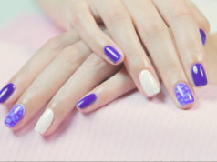 ELEGANCKI MANICURE HYBRYDOWY Z EFEKTEM „SKÓRY WĘŻA”