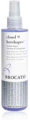 cloud9 hotshapes miracle repair flat iron curling spray, Brocato