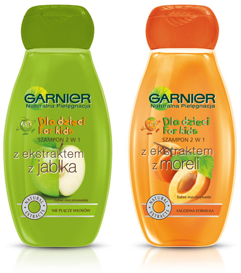 szampony dla dzieci Garnier for Kids