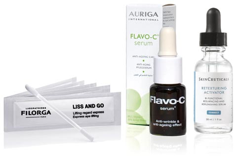 patyczki Filorga, Skin Ceuticals, serum Flavo-C Auriga