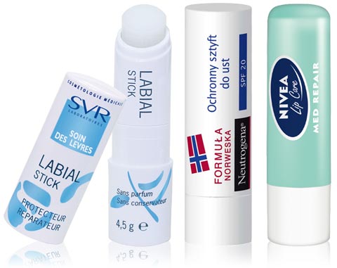 pomadka Nivea Neutrogena SVR