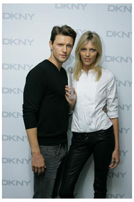 Anja Rubik Sasha Knezevic DKNY