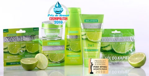 Ogórek & Limonka Bielenda, pielęgnacja mieszanej i tłustej skóry