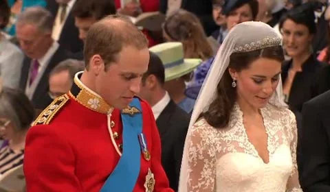 Kate i William przed ołtarzem