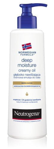 kremowa emulsja Neutrogena Creamy Oil
