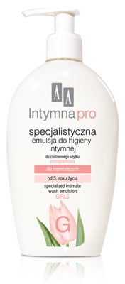 AA Intymna Pro Girl, płyn do higieny intymnej, płyn do higieny intymnej dla dzieci