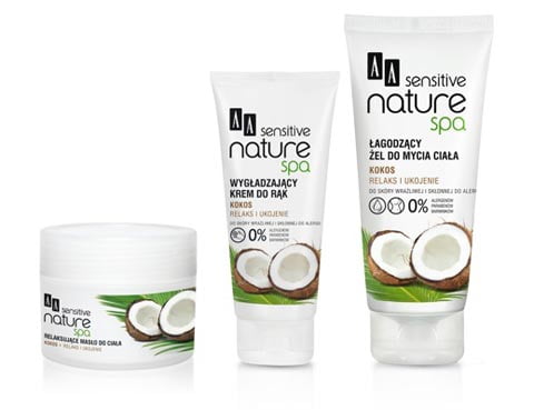 AA Sensitive Nature Spa, kokos, Oceanic