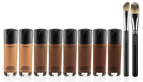 podkład Matchmaster MAC, odcienie podkładu