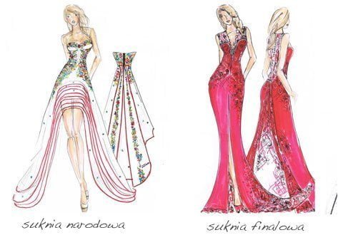suknie Rozalii Mincewicz Miss Universe