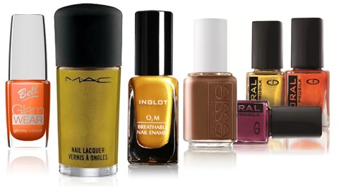 lakiery do paznokci w kolorach jesieni