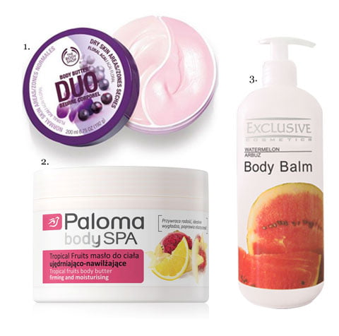 owocowe balsamy do ciała
