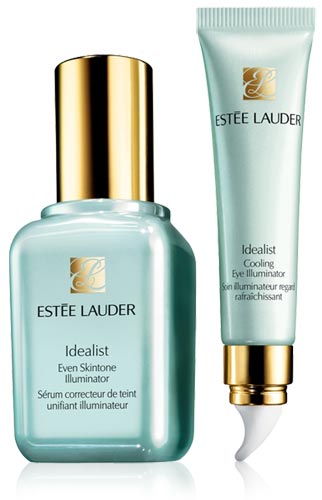 Even Skintone Illuminator, Idealist, Cooling Eye Illiminator, Estee Lauder