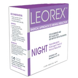 Leorex Night, maska liftingująca, Abacosun