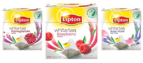 białe herbaty Lipton