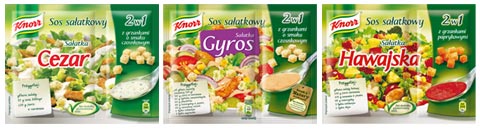 sosy sałatkowe Knorr