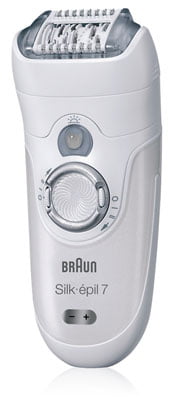 DEPILATOR BRAUN SILK-ÉPIL 7 WET & DRY, nowe depilatory, depilator Braun