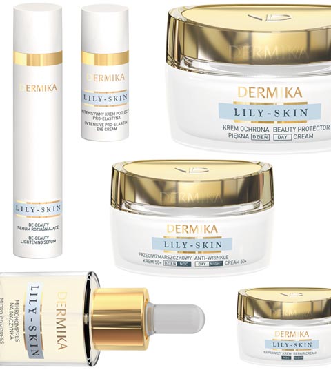 Lily-Skin, Dermika, kremy na przebarwienia