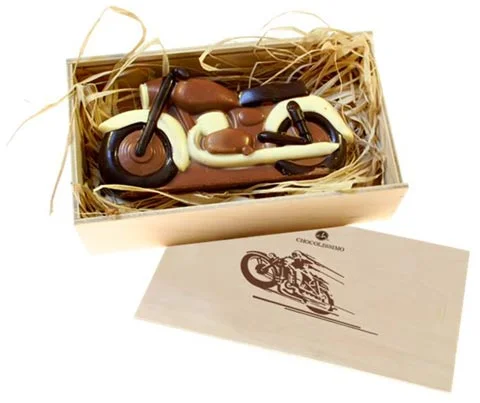 Chocolissimo, czekoladowy samochód, figurki z czekolady