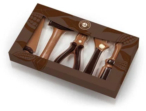Chocolissimo, czekoladowy samochód, figurki z czekolady
