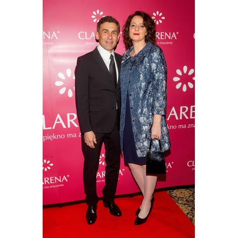Robert Korzeniowski z żoną