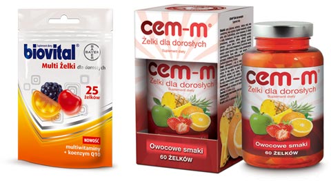 żelki dla dorosłych, Biovital, żelki Cem-m