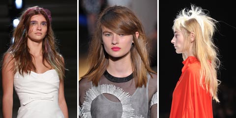 Decibel, fryzury z pokazów mody, Eugene Souleiman