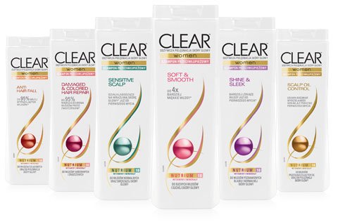 Clear Women szampony
