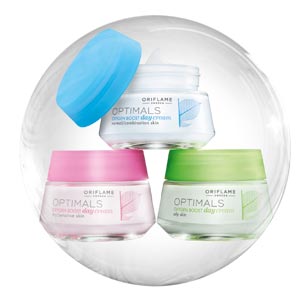 Oriflame Optimals Oxygen Boost kremy
