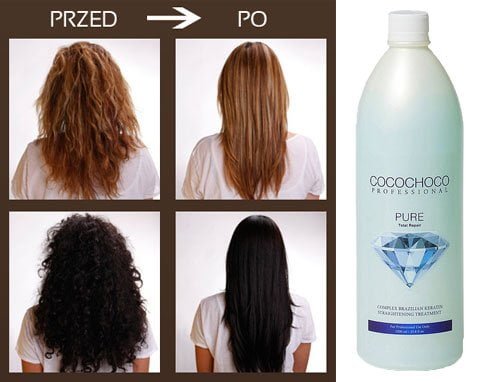 cocochoco keratyna, keratynowe prostowanie włosów