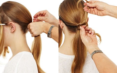 koński ogon krok po kroku