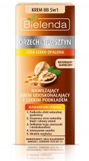 Bielenda Krem BB 5 w 1 Orzech & Bursztyn