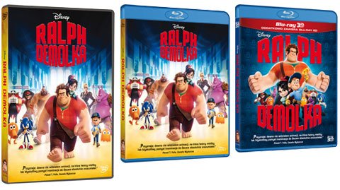 Ralph Demolka Dvd, Blu-ray, Blu-ray 3D