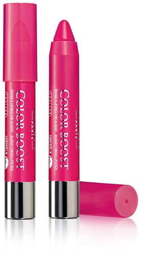 pomadka w kredce Color Boost Bourjois 02 Fuchsia Libre