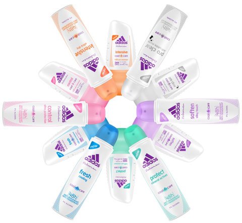 Antyperspiranty Cool & Care