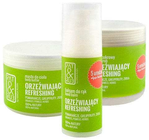 Orzeźwiająca seria Pat & Rub