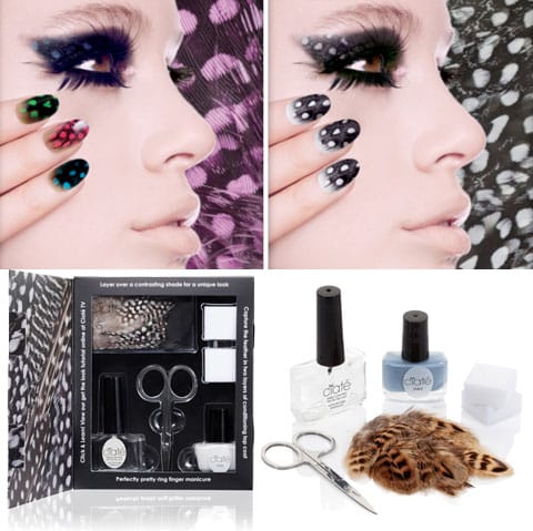 piórkowy manikiur Ciate, Feather Manicure Ciate